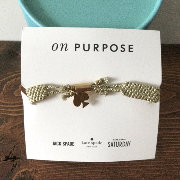 Kate Spade On Purpose Gold Bracelette
